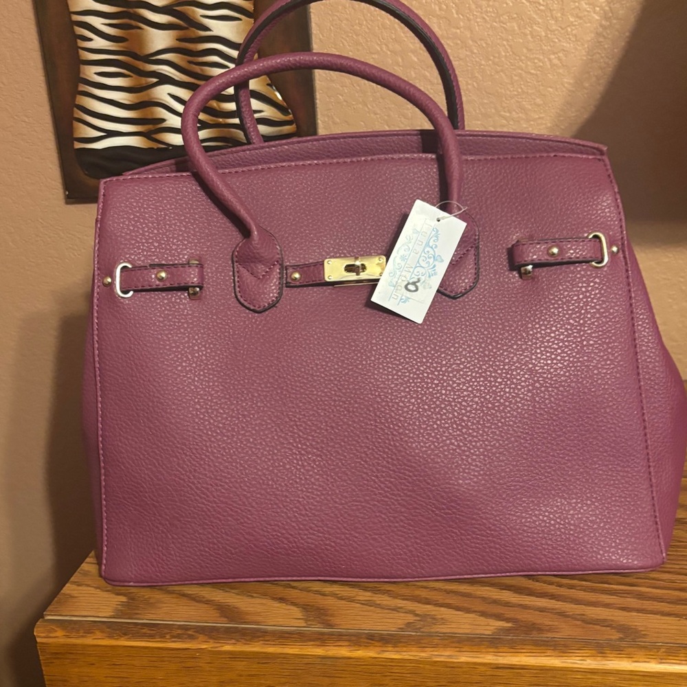 Dusty pink Luna Moon bags, nwt.